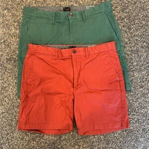 Men’s J Crew shorts set of 2